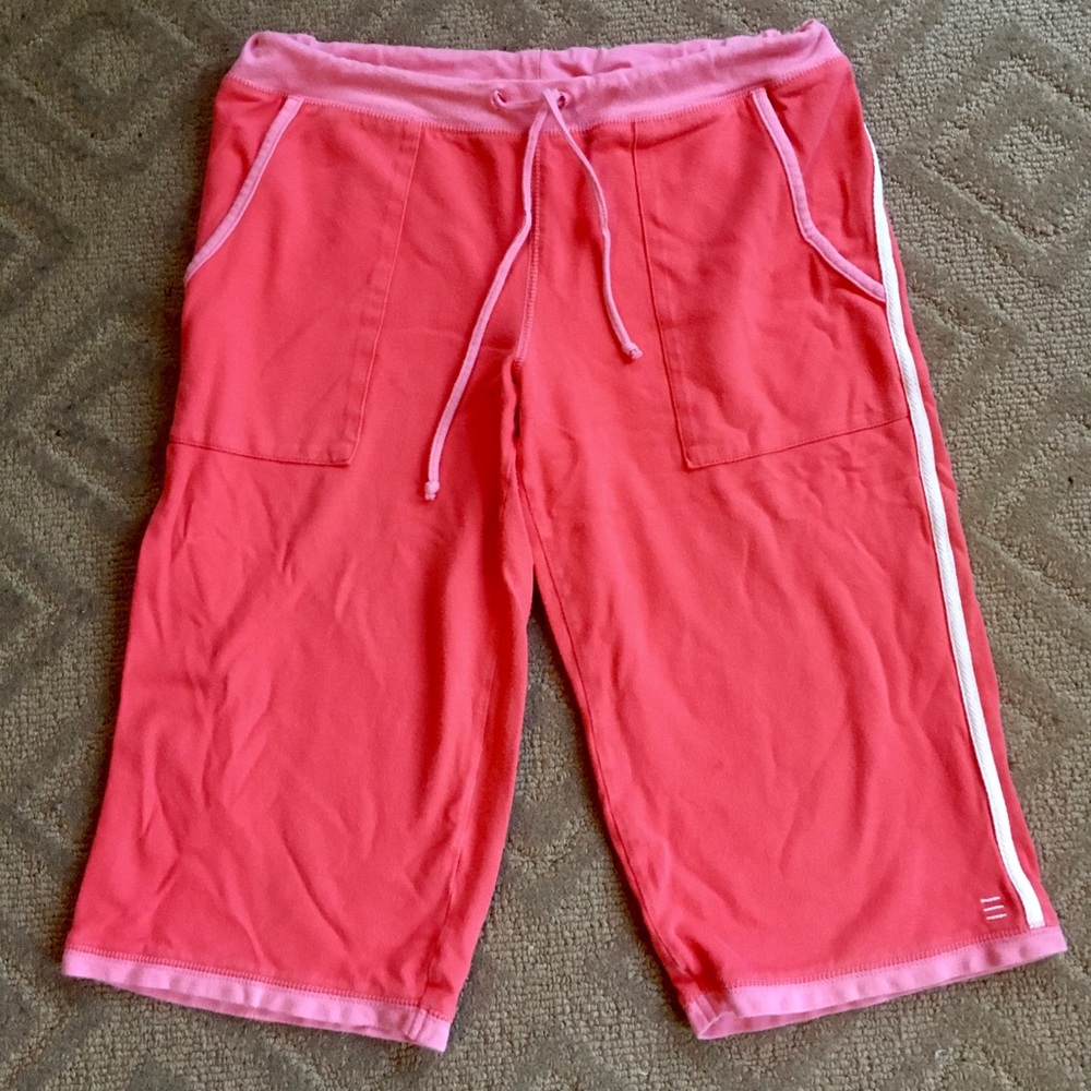 3/$10 Esprit coral & pink exercise pants